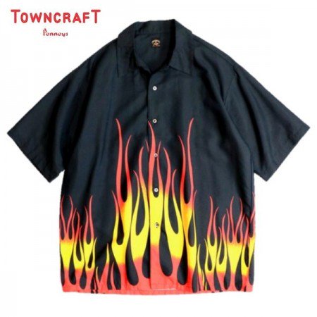 TOWNCRAFT/タウンクラフト CHICANO SS SHIRTS/チカーノシャツ・RED, - 【FREEWAY】フリーウェイ  茨城県坂東市にあるセレクトショップ