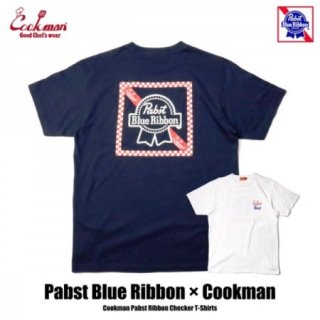 Pabst Blue Ribbon  Cookman/åޥ T-shirts/TġPabst Ribbon Checkerס2color