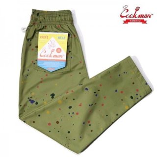 COOKMAN/åޥ Chef Pants/եѥġSauce Splash Olive