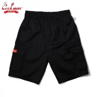 COOKMAN/クックマン Chef Short Pants/シェフショートパンツ・Cargo Black