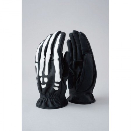 UNCROWD/アンクラウド LEATHER BONE GLOVE/レザーボーングローブ | UC-110-022・BLACK - 【FREEWAY】  茨城県坂東市にあるセレクトショップ