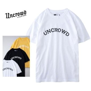 UNCROWD/󥯥饦 PRINT TEES -logo-/TUC-800-0213color