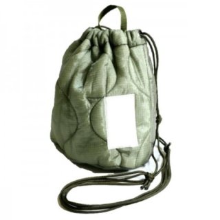【DEAD STOCK】U.S MILITARY(RE CONSTRUCT) / QUILT EFFECT BAG エフェクトバッグ