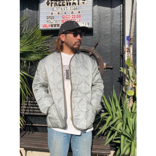 【DEAD STOCK】U.S MILITARY(RE CONSTRUCT) LINER COLD WEATHER CARDIGAN  ミリタリーライナージャケット・2color - 【FREEWAY】フリーウェイ 茨城県坂東市にあるセレクトショップ