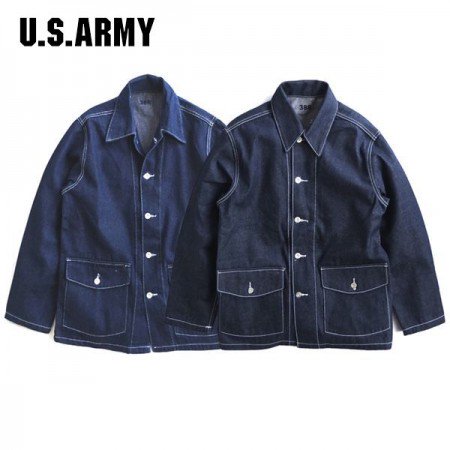 US ARMY 40'S DENIM COVERALL/アメリカ陸軍デニムカバーオール・2color ...