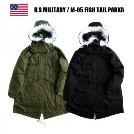 U.S MILITARY M-65 FISH TAIL PARKA/フィッシュテールパーカ・2color