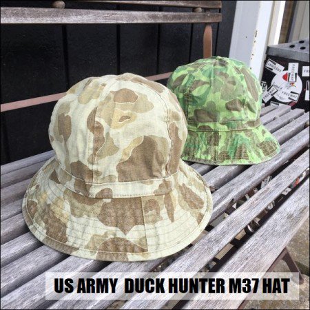 US ARMY DUCK HUNTER M37 HAT/ダックハンターM37ハット・2color - 【FREEWAY】フリーウェイ  茨城県坂東市にあるセレクトショップ