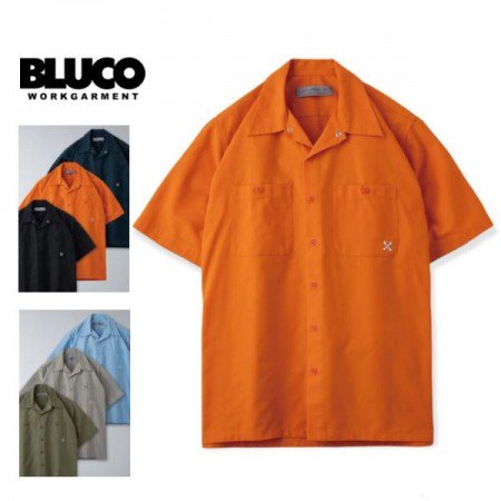 BLUCO WORK GARMENT/ブルコ STANDARD WORK SHIRTS SS/ワークシャツ