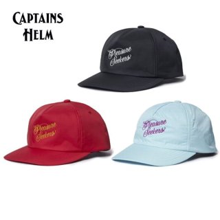 <img class='new_mark_img1' src='https://img.shop-pro.jp/img/new/icons15.gif' style='border:none;display:inline;margin:0px;padding:0px;width:auto;' />CAPTAINS HELM/キャプテンズヘルム #PLEASURE SEEKERS NYLON CAP/ナイロンキャップ・3color