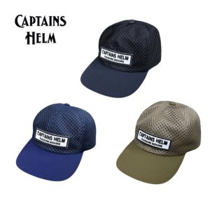 <img class='new_mark_img1' src='https://img.shop-pro.jp/img/new/icons15.gif' style='border:none;display:inline;margin:0px;padding:0px;width:auto;' />CAPTAINS HELM/キャプテンズヘルム #SEEKERS ALL MESH CAP/メッシュキャップ・3color