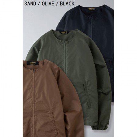 BLUCO WORK GARMENT/ブルコ CREW NECK JACKET/クルーネックジャケット OL-045-022・3color -  【FREEWAY】フリーウェイ 茨城県坂東市にあるセレクトショップ