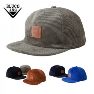 BLUCO WORK GARMENT/ブルコ CORDUROY CAP -leather patch-/コーデュロイキャップ OL-603-021・5color
