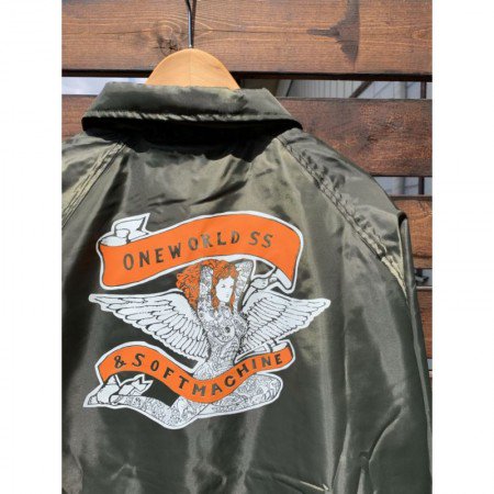 ONE WORLD ANGEL COACH JACKET | OLIVE - 【FREEWAY】 茨城県坂東市にあるセレクトショップ