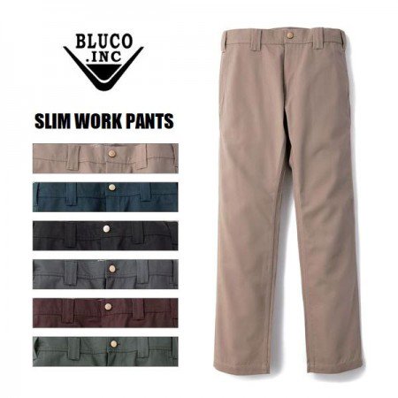 BLUCO WORK GARMENT/ブルコ SLIM WORK PANTS/スリムワークパンツ