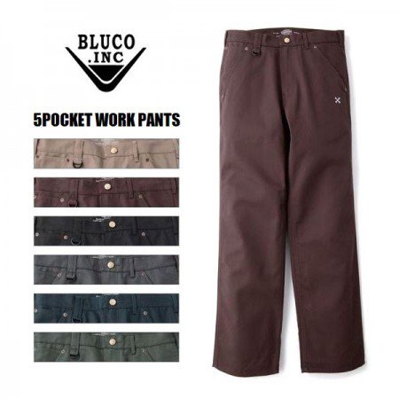 BLUCO WORK GARMENT/ブルコ 5POCKET WORK PANTS/5ポケットワークパンツ OL-003・6color -  【FREEWAY】フリーウェイ 茨城県坂東市にあるセレクトショップ