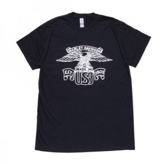 SQUARES BEWARE: 70S CHOPPERS REPLICA PRINTED S/S TEEBICENTENNIAL EAGLE