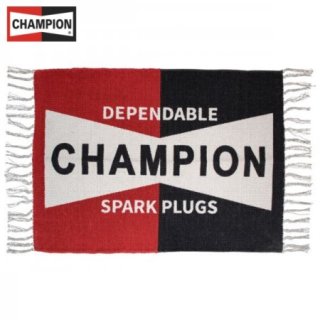 Champion Spark Plugs Champion Logo Mat/ԥޥå