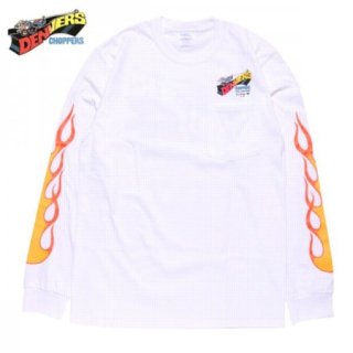 DENVERS CHOPPERS/ǥСåѡ LS POCKET TEE/󥰥꡼֥ݥåTġWHITE