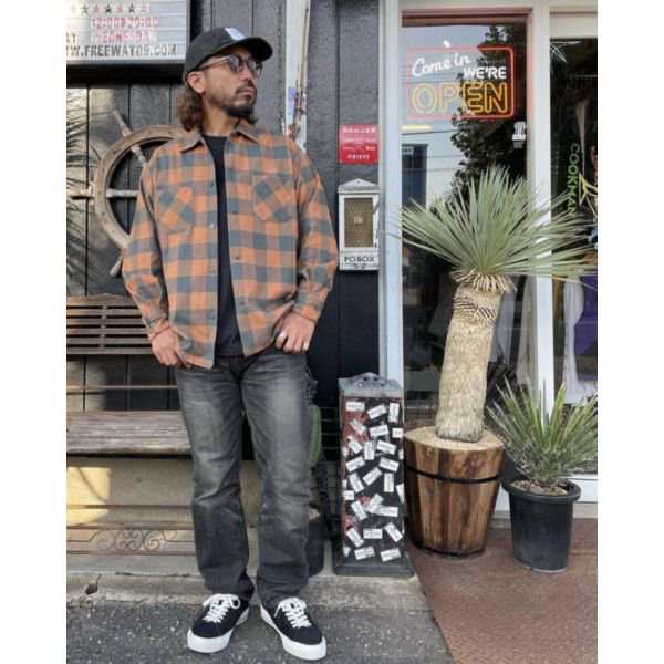 DAN RIVER / ダンリバー FLANNEL DAN-CHECK BOX SHIRTS / チェック