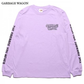 GARBAGE WAGON/١若 ORG.LOGO LS TEE/󥰥꡼TġLT.PPL/BLK