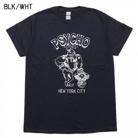 サイコサイクルズ　PSYCHOCYCLES PSYCHO CYCLES/サイコサイクルズ NYC SHOVEL HEAD SS TEE/T