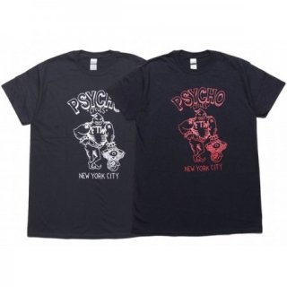 PSYCHO CYCLES/륺 NYC SHOVEL HEAD SS TEE/Tġ2color