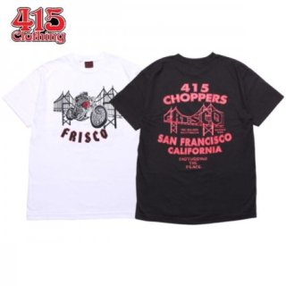 415 CLOTHING FRISCO BIKER SS TEE/Tġ2color