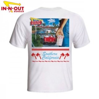 IN-N-OUT BURGER/󡦥ɡȡС 1990 T-SHIRT /TġWHITE