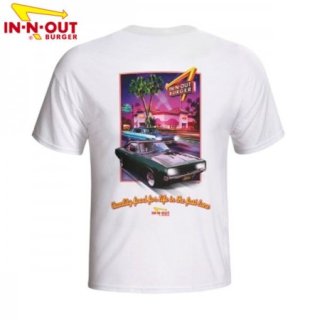 IN-N-OUT BURGER/󡦥ɡȡС 2004 YOUTH FRESH AND FAST TEE /TġWHITE