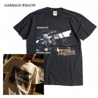 PAINTED LADIES x WESTRIDE x GARBAGE WAGON / TRIPLE NAME LIMITED TEE(No.2)2color