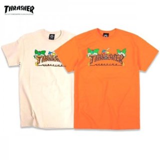 THRASHER/スラッシャー TIKI SS TEE/Tシャツ・2color