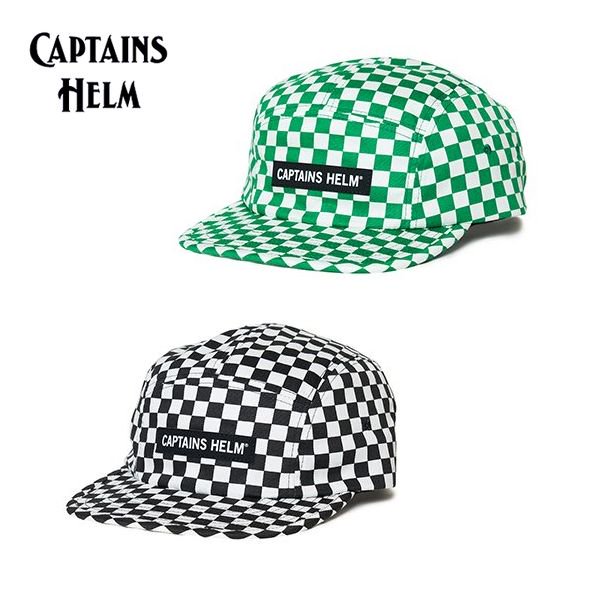 CAPTAINS HELM/キャプテンズヘルム #CHECKER JET CAP/ジェットキャップ・2color - 【FREEWAY】フリーウェイ  茨城県坂東市にあるセレクトショップ