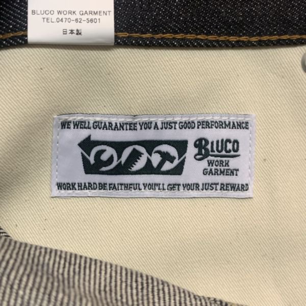 BLUCO WORK GARMENT | ニッカーズデニムパンツ OL-0025-2B10・INDIGO - 【FREEWAY】  茨城県坂東市にあるセレクトショップ