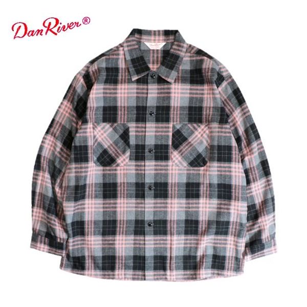 DAN RIVER / ダンリバー FLANNEL CHECK BOX LS SHIRTS / フランネル