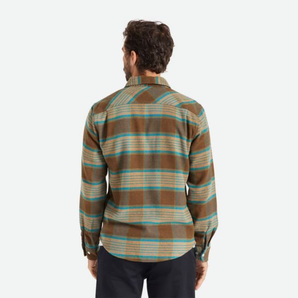 BRIXTON/ブリクストン BOWERY LS FLANNEL/フランネルシャツ・MOJAVE/HEATHER GREY/DESERT PAL -  【FREEWAY】フリーウェイ 茨城県坂東市にあるセレクトショップ