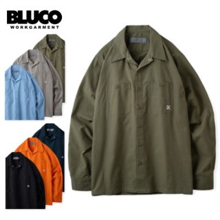 BLUCO WORK GARMENT/ブルコ STANDARD WORK SHIRTS LS/ワークシャツ OL-109-022・6color