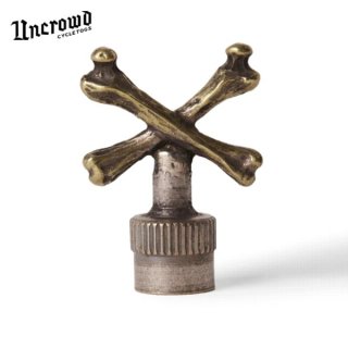 UNCROWD/󥯥饦 VALVE CAP -cross bone-/Х֥å UC-903