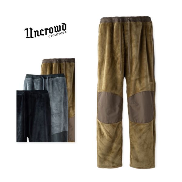 UNCROWD/アンクラウド MILITARY FLEECE PANTS/ミリタリーフリース