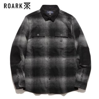 ROARK REVIVAL/ロアーク・リバイバル NORDSMAN/フランネルシャツ・CHARCOAL