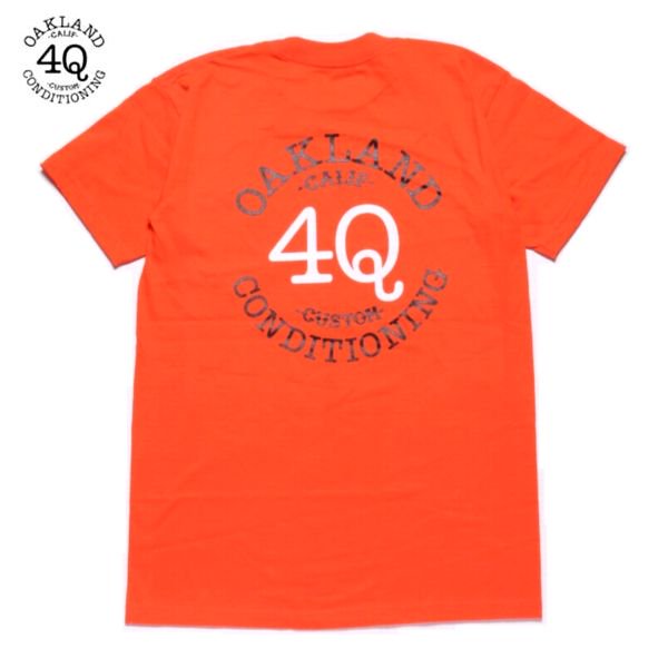 4Q CONDITIONING LOGO POCKET TEE/Tシャツ・ORANGE - 【FREEWAY】フリーウェイ  茨城県坂東市にあるセレクトショップ