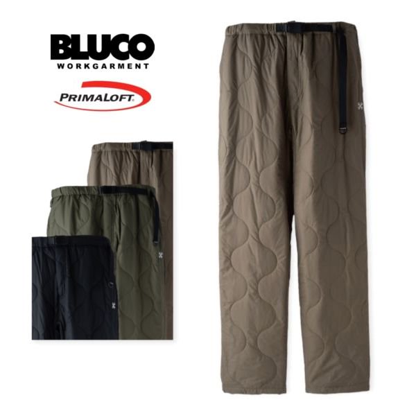 BLUCO WORK GARMENT/ブルコ QUILTING PANTS/キルティングパンツ OL-009 