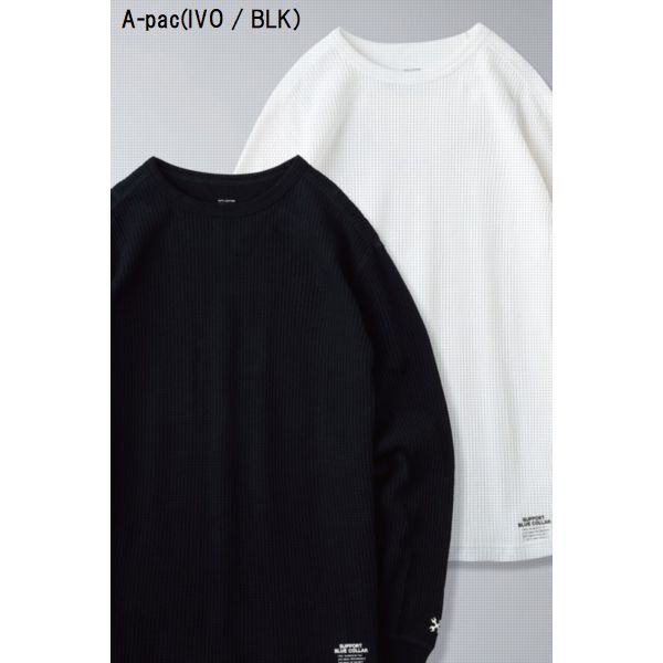 BLUCO WORK GARMENT/ブルコ 2PAC THERMAL SHIRTS -SET IN-/サーマル