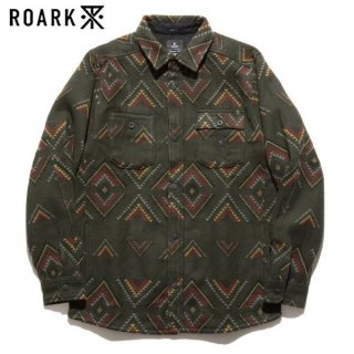 ROARK REVIVAL/ロアーク・リバイバル ANDES MANAWA TAPU/フランネルシャツ・DARK MILITARY