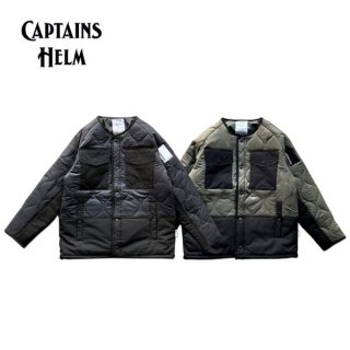 <img class='new_mark_img1' src='https://img.shop-pro.jp/img/new/icons15.gif' style='border:none;display:inline;margin:0px;padding:0px;width:auto;' />CAPTAINS HELM/キャプテンズヘルム　#MIL QUILTED WARM JKT/中綿キルティングジャケット・2color