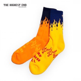 The Highest End/ϥȥ FLAMES SOCKS/å2color