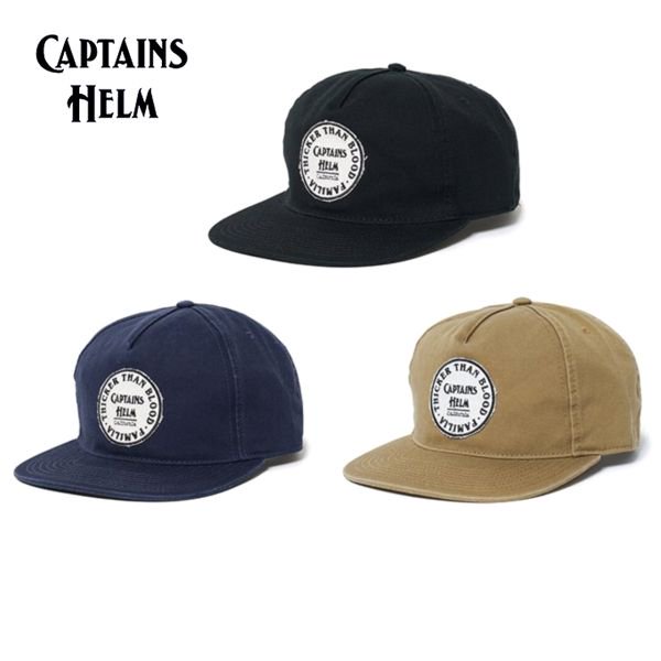 CAPTAINS HELM/キャプテンズヘルム #TTB LOGO CAP/5パネルキャップ