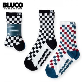 BLUCO WORK GARMENT/֥륳 2-PAC SOX -Checker-/å 14032­å