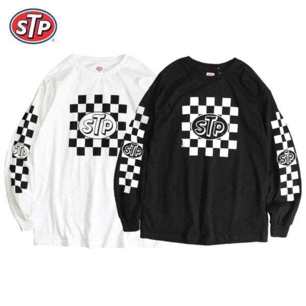 STP/エスティーピー CHECKER LS TEE/ロングスリーブTシャツ