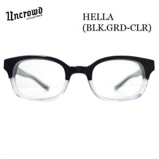 UNCROWD/󥯥饦 HELLA/󥰥饹 uc001BLK.GRD-CLR