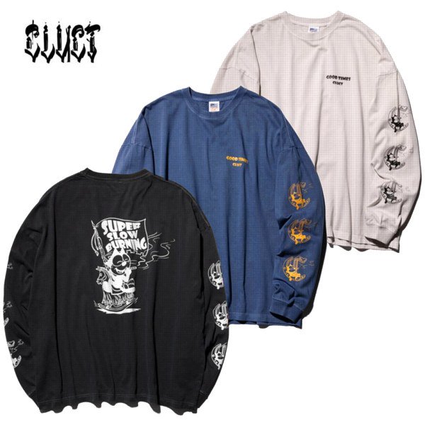 CLUCT/クラクト SSB [PIGMENT L/S TEE]/ロングスリーブTシャツ